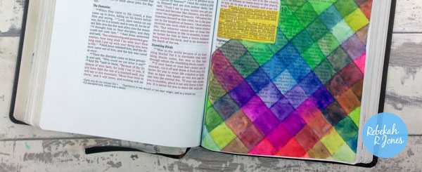 Watercolor Pencil – Bible Art Journaling Challenge Lesson 21