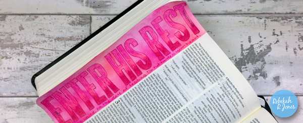 Distress Ink Blending & Prismacolor Colored Pencil On The Margin – Bible Art Journaling Challenge Week 34