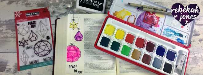 Gouache Painting – Bible Art Journaling Challenge Week 50