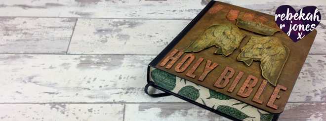 Altered Book Cover Tutorial – Bible Art Journaling Challenge Week 52