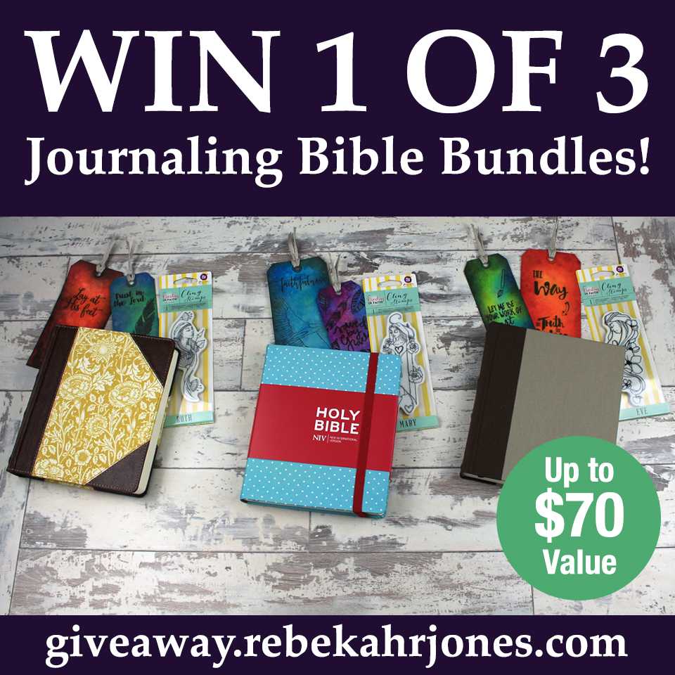 Journaling Bible Bundle Giveaway!