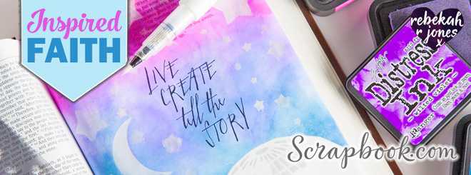 Inspired Faith: Art Journaling In Your Bible with Rebekah R Jones, New Free Online Class