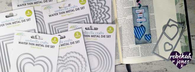 Use Umbrella Crafts Dies To Create A Custom Bible Bookmark