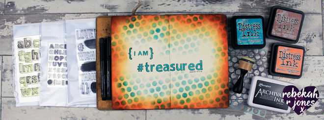 Art Journal Tutorial – I Am Treasured