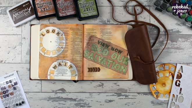 Deeper Still Lesson 5 - Mixed Media Bible Journaling Techniques