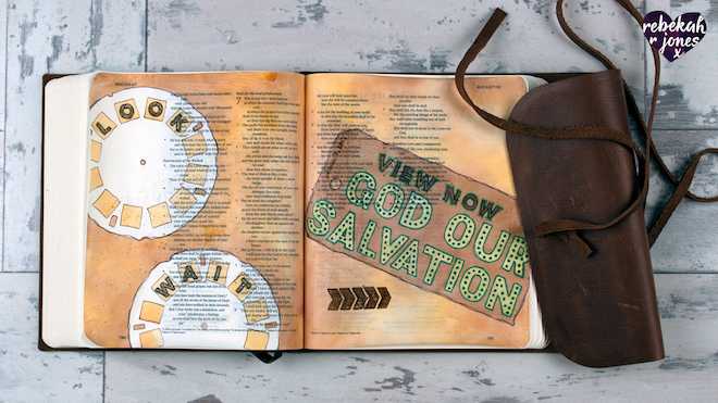 Deeper Still Lesson 5 - Mixed Media Bible Journaling Techniques