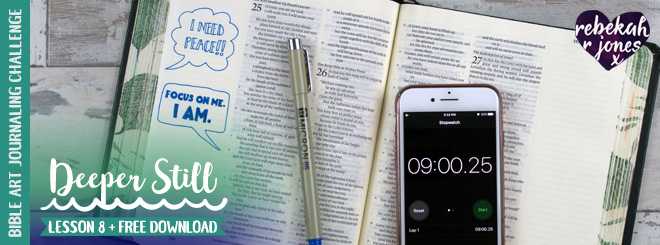 Bible Journal In 9 Minutes With 1 Micron Pen Drawing And Zero Skill – Deeper Still Lesson 8