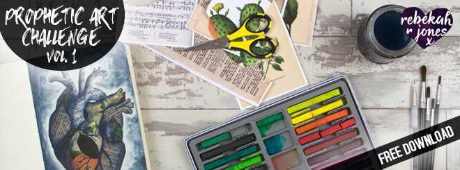 Collage Painting – Prophetic Art Challenge Vol. 1, Lesson 1
