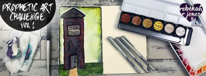 Elegant Writer Pen Art Journaling – Prophetic Art Challenge Vol. 1, Lesson 5