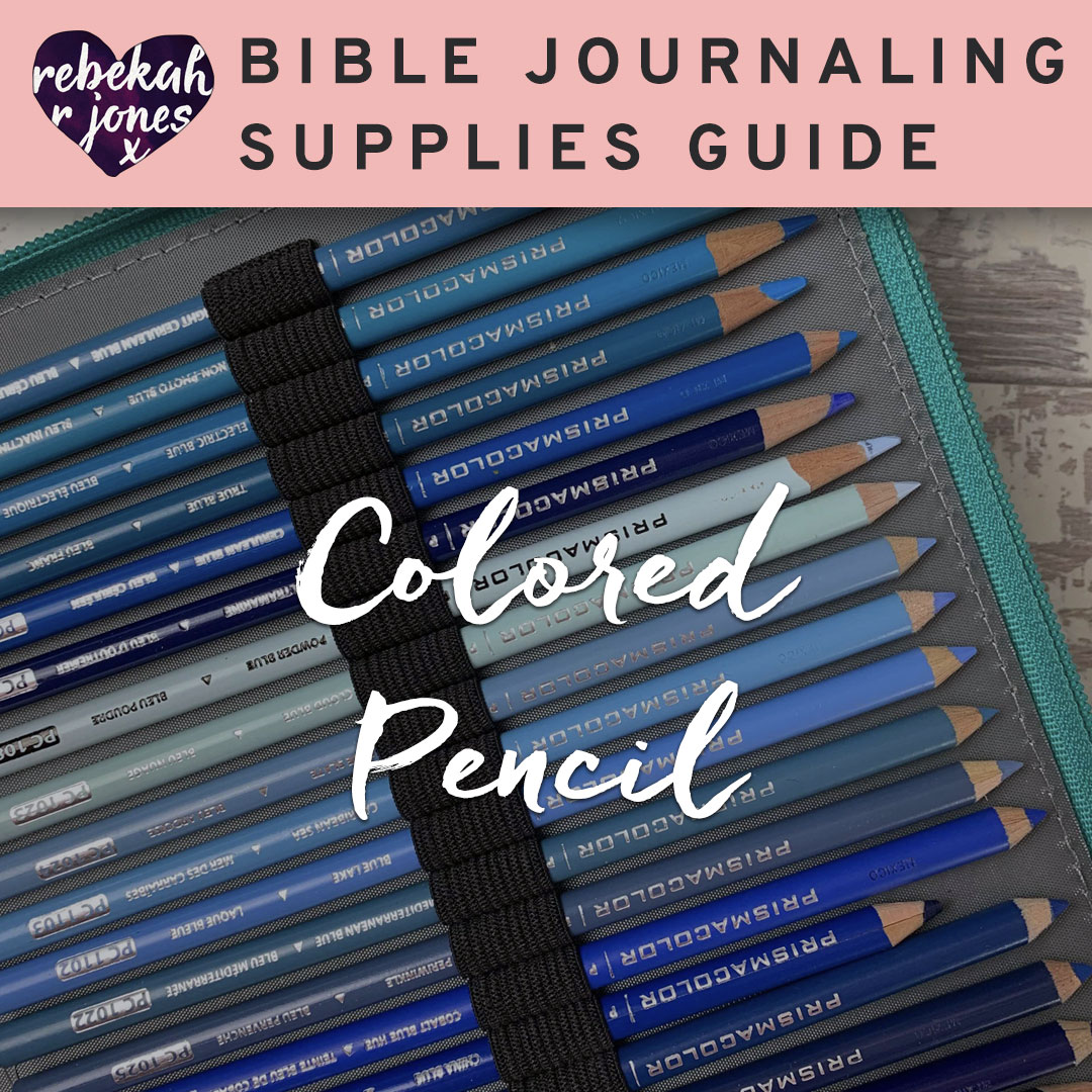 Bible Journaling Colored Pencil