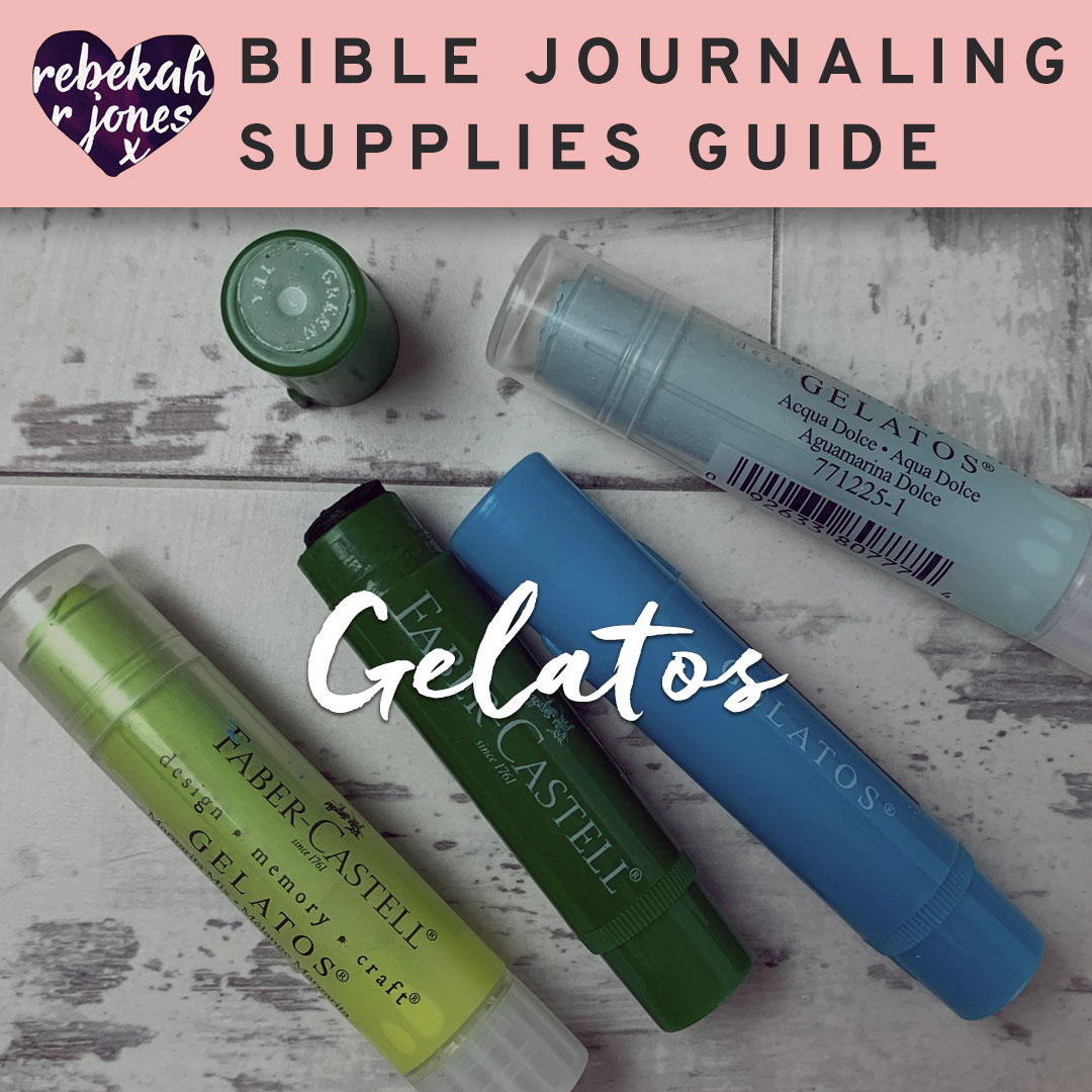 Bible Journaling Gelatos