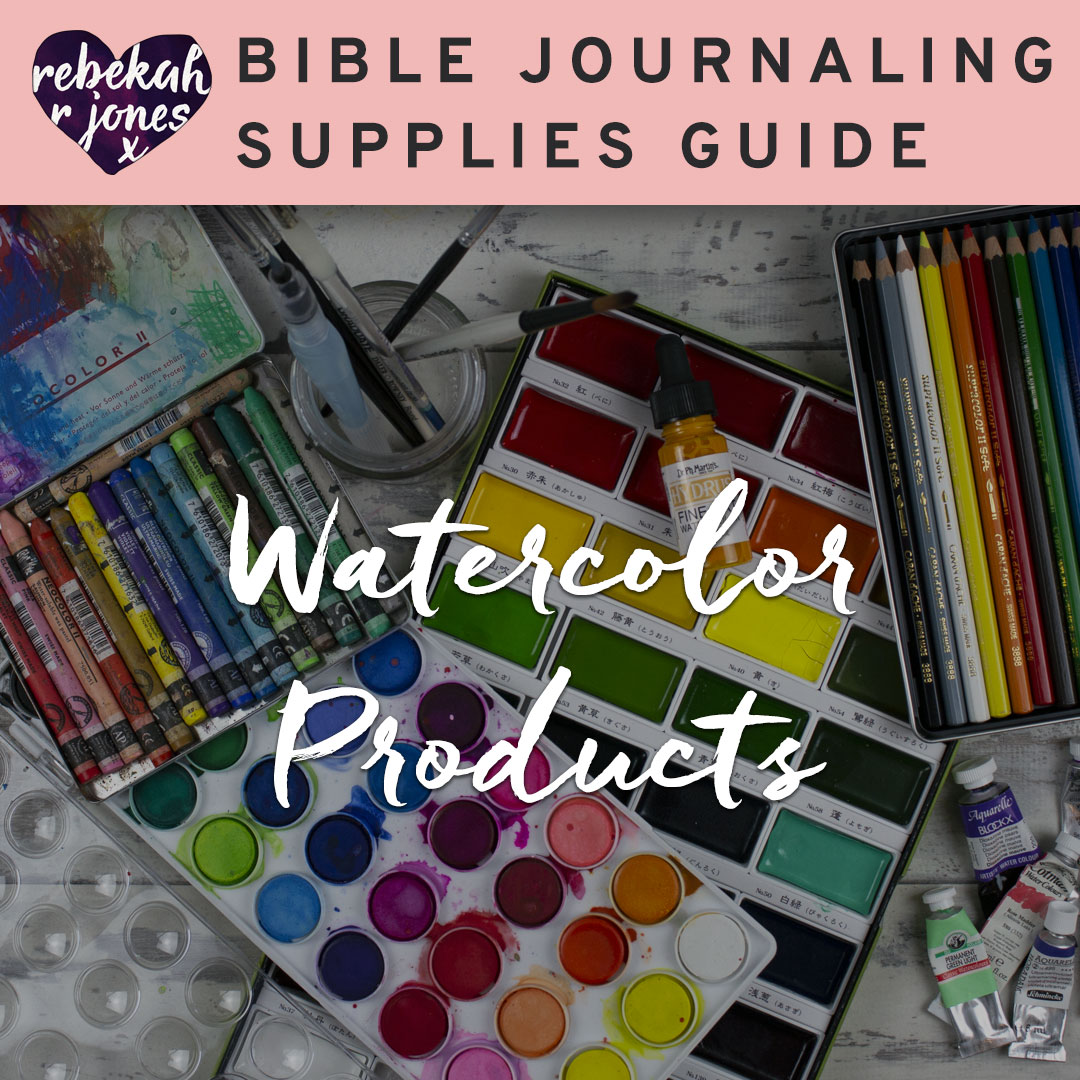 Bible Journaling Watercolor Products