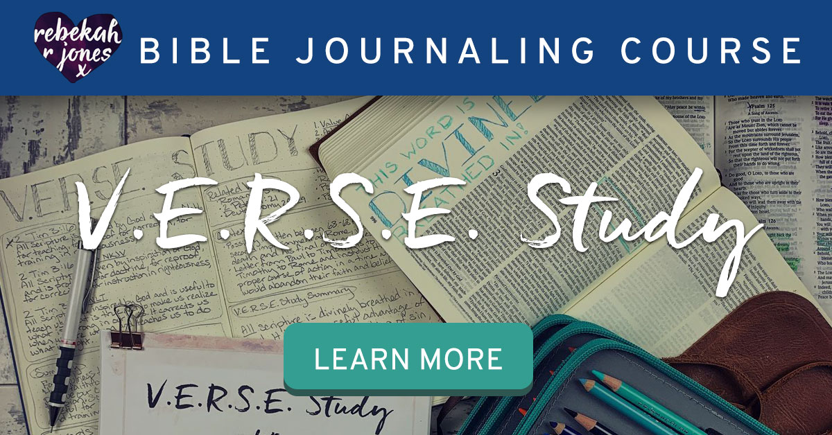 VERSE Study For Bible Journaling